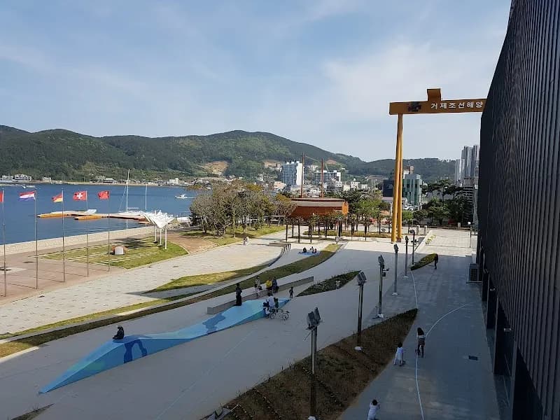 View of Geoje Naval Base Museum in Geoje-si, Busan
