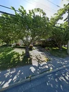 View of George Mackie Library in North Delta, BC