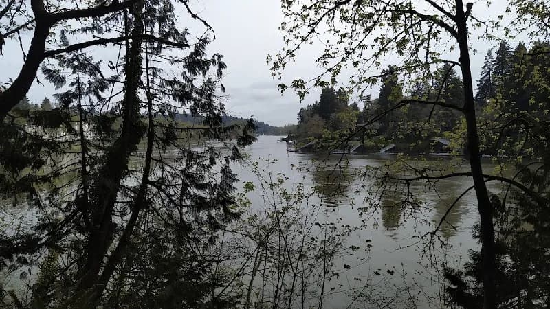View of George Rogers Park in Lake Oswego, OR