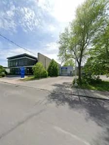 View of Georges-Dor Public Library in Longueuil, QC