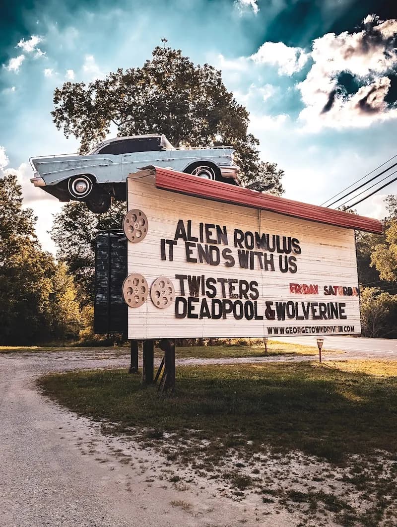 View of Georgetown Drive-In in Georgetown, TX