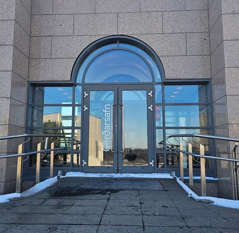 View of Gerðarsafn Kópavogur Art Museum in Kópavogur, CR