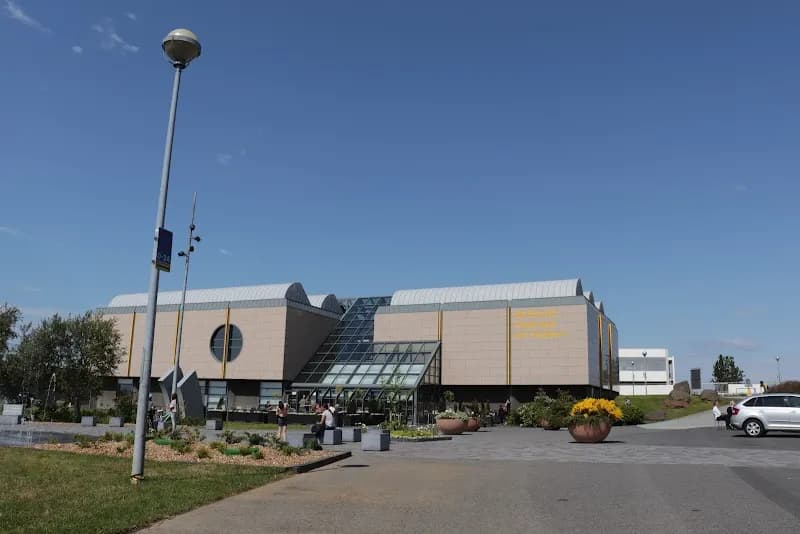 View of Gerðarsafn Kópavogur Art Museum in Kópavogur, CR