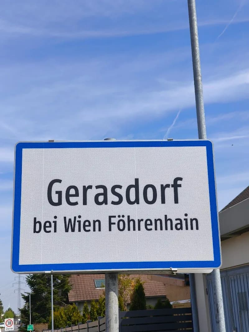 View of Gerasdorf Park in Gerasdorf bei Stockerau, VIE