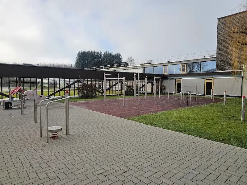 View of Gerhard Dorfinger Halle in Straßwalchen, Salzburg