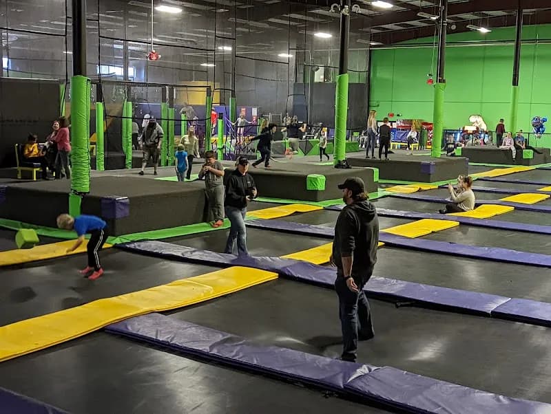 View of Get Air Trampoline Park in Burlington, VT