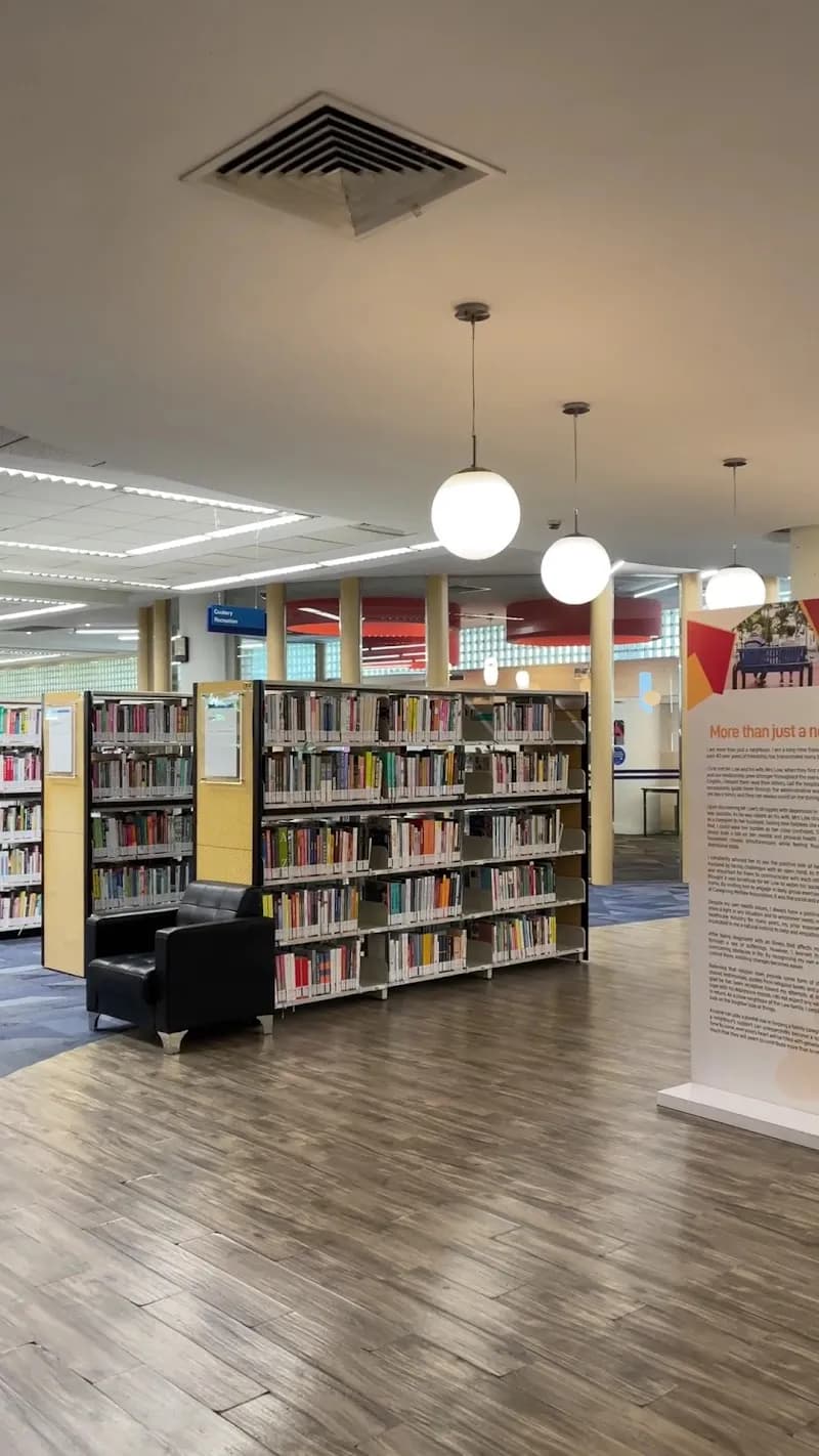 View of Geylang East Library in Geylang, SG