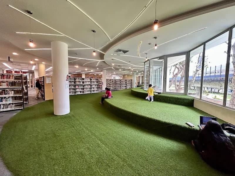 View of Geylang East Library in Geylang, SG