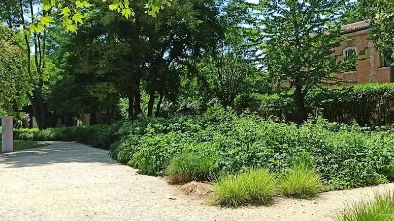 View of Giardini della Biennale in Venice, VN