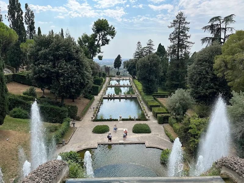 Giardini di Villa d'Este garden in Tivoli, Lazio