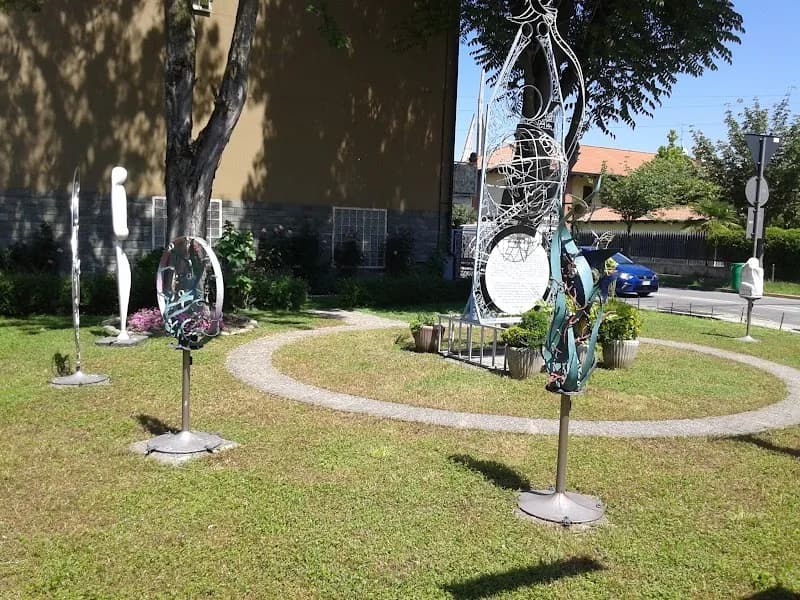 View of Giardino della Memoria in Nova Milanese, Lombardy