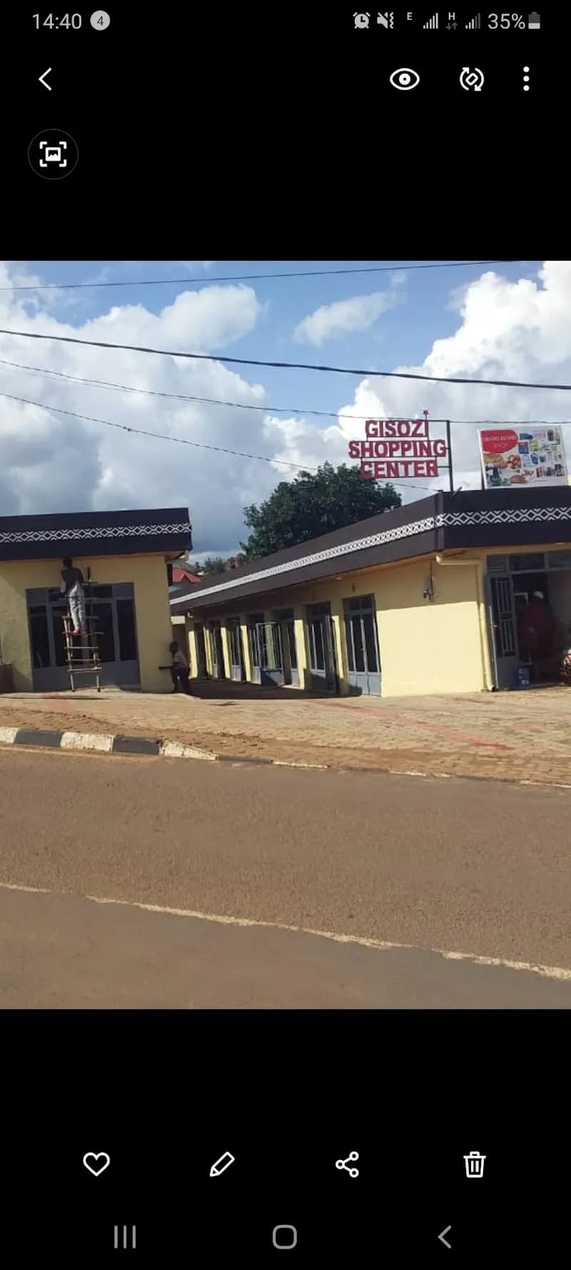 View of Gisozi Market & Local Food Court in Gisozi, Kigali
