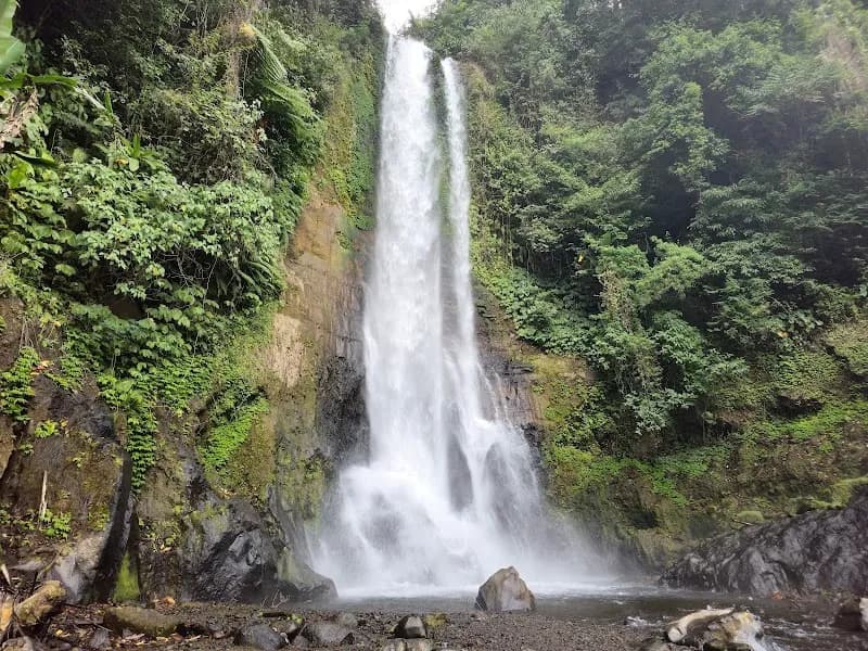 Gitgit Waterfall tourist attraction in Lovina, Bali