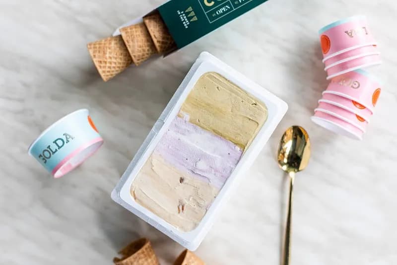 View of Glacé Ice Cream in Givatayim, TA