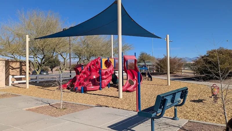 View of Gladden Farms Community Park in Marana, AZ