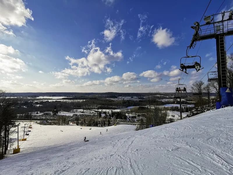 Glen Eden ski resort in Burlington, ON