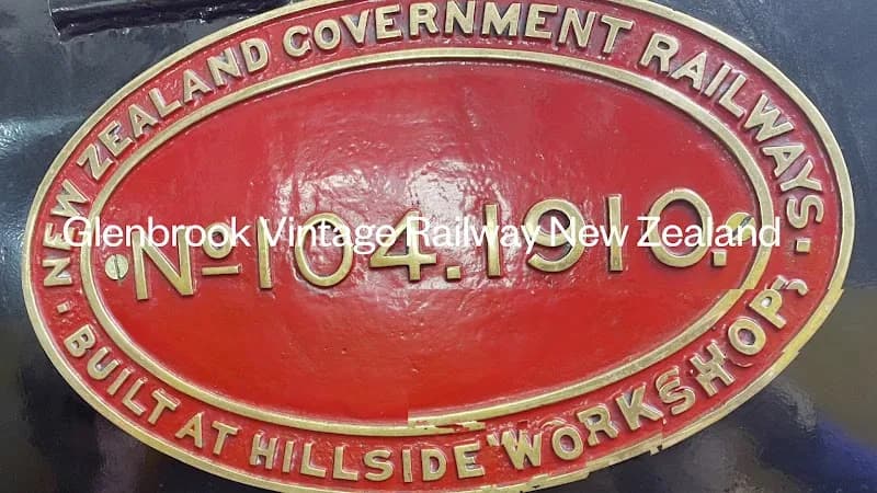 View of Glenbrook Vintage Railway in Waiuku, AKL