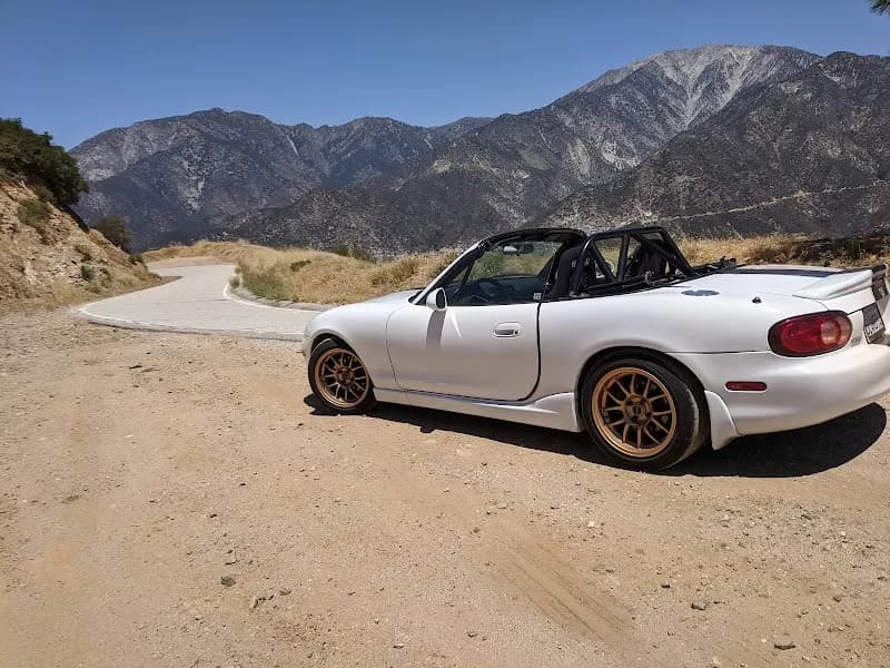 View of Glendora Mountain Road in Glendora, CA