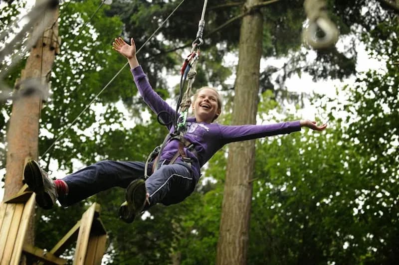 View of Go Ape Zipline and Adventure Park in Gaithersburg, MD
