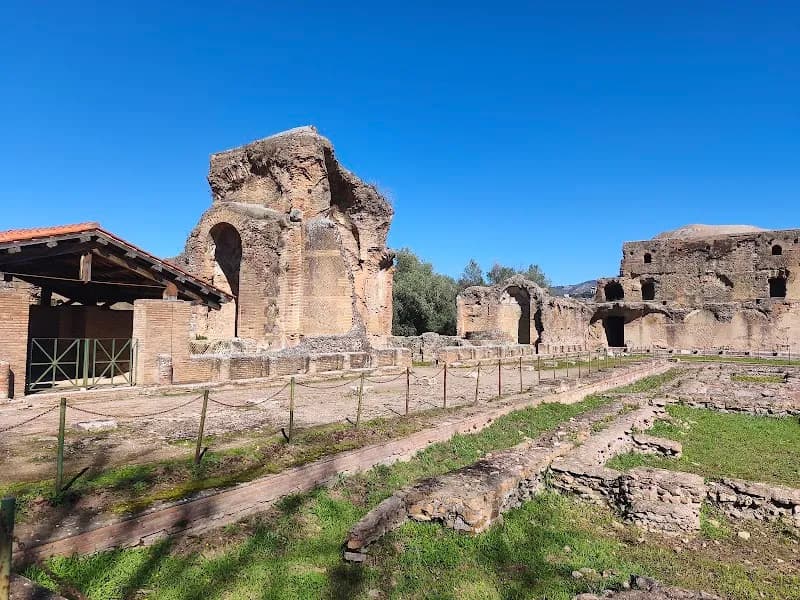 View of Gold Square - Adrian's Villa in Tivoli, Lazio