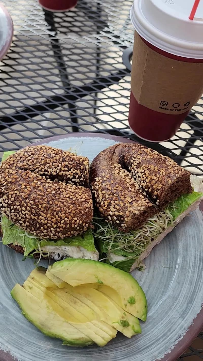 View of Goldberg's New York Bagels in Pikesville, MD