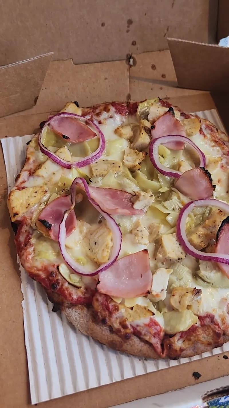 View of Golden Crown Panaderia in Old Town, NM
