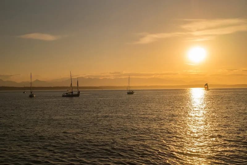 Golden Gardens Park city park in Ballard, WA