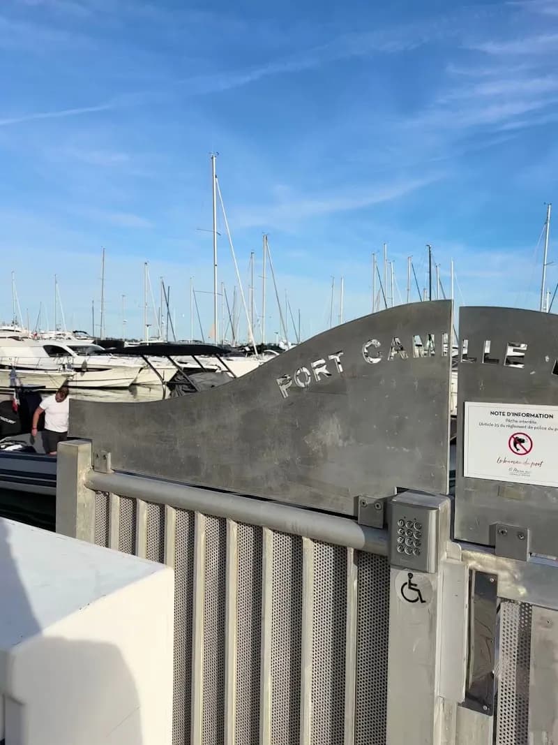 View of Golfe Juan Plage du Midi in Golfe-Juan, PACA