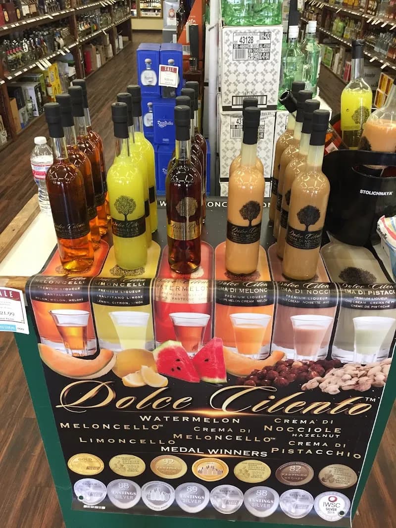 View of Goody Goody Liquor in University Park, TX