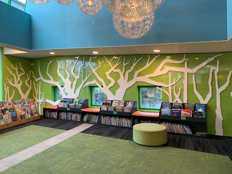 View of Gordon Library in Pymble, NSW