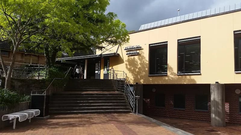 View of Gordon Library in Pymble, NSW