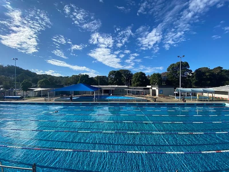 View of Gosford Olympic Swimming Pool in Central Coast (Gosford), NSW