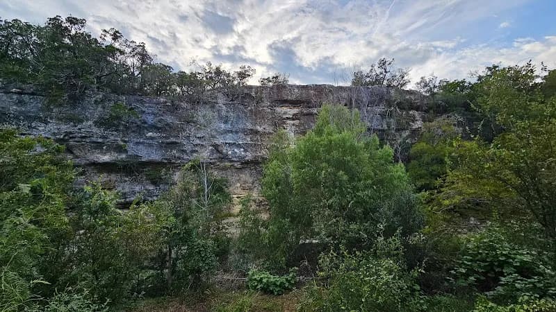 View of Government Canyon State Natural Area in Helotes, TX