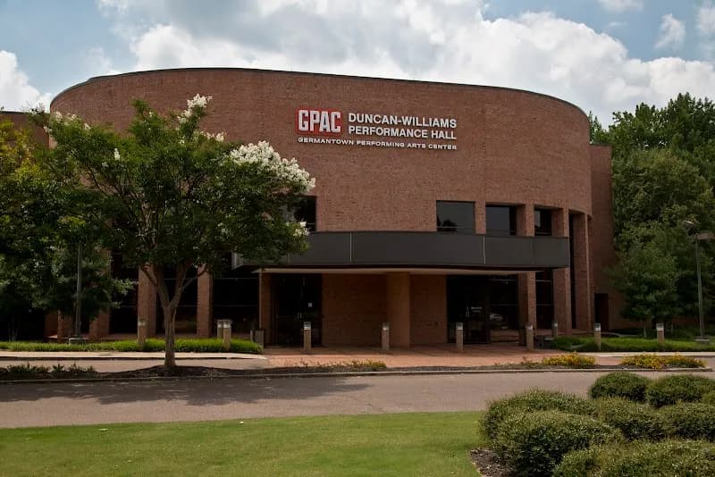 View of GPAC | Germantown Performing Arts Center in East Shelby County, TN