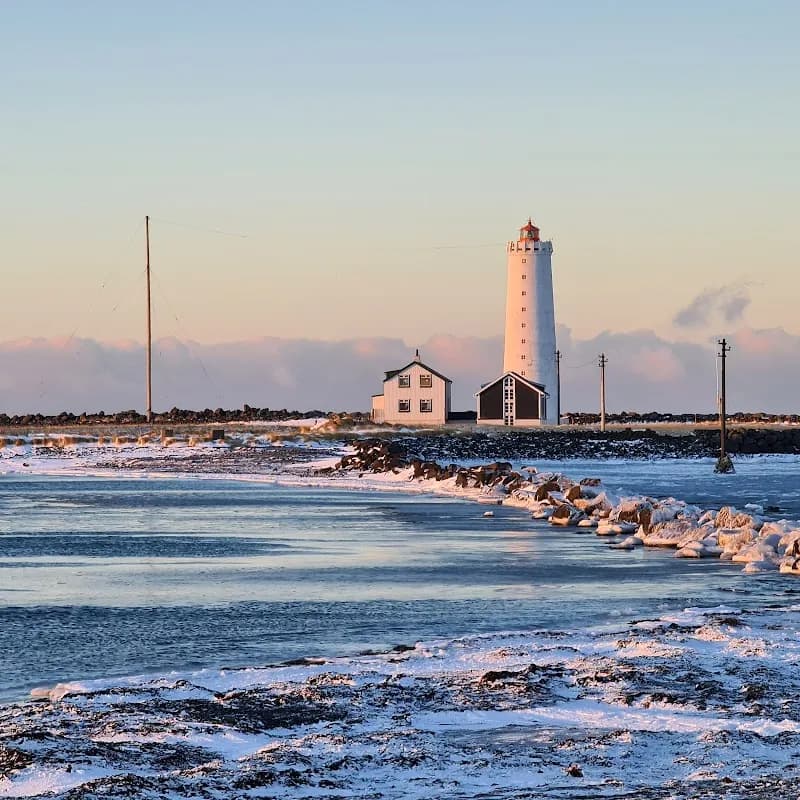 View of Grótta, Norðurströnd Trail in Seltjarnarnes, CR