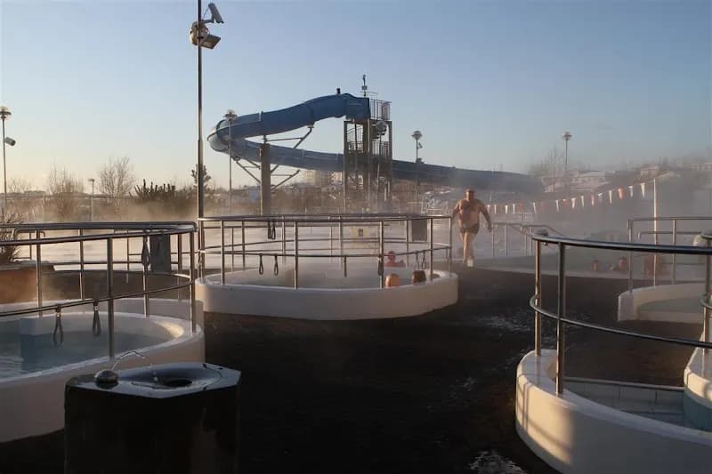 Grafarvogslaug swimming pool in Grafarvogur, CR