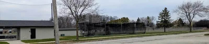 View of Grafton Varsity Baseball Field in Grafton, WI