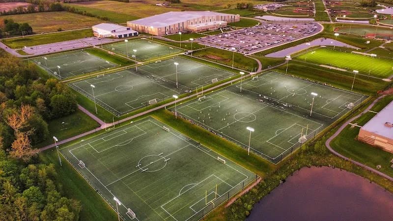 View of Grand Park Sports Campus in Westfield, IN