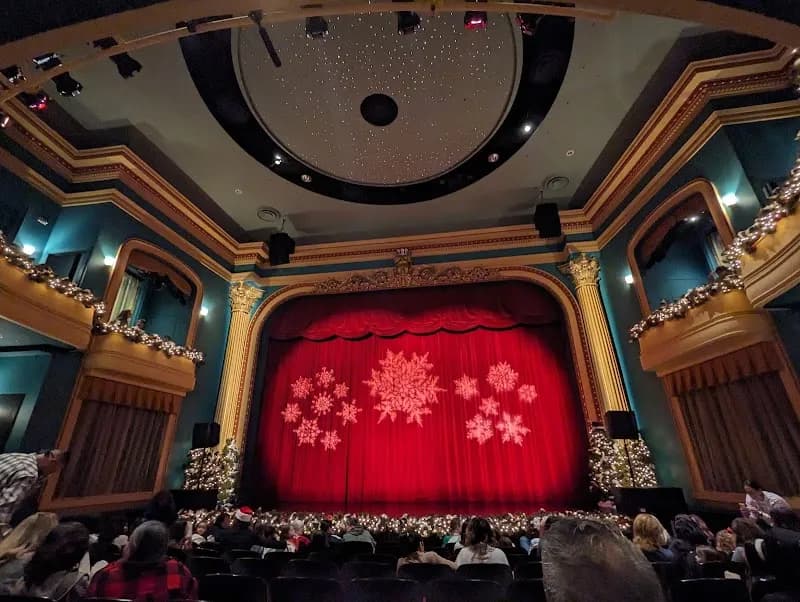 View of Grand Theatre Center for the Arts in Stockton, CA