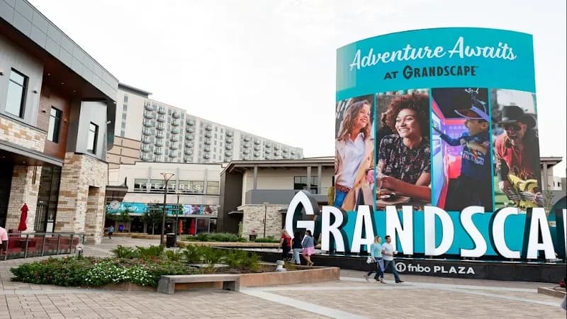 Grandscape shopping mall in The Colony, TX