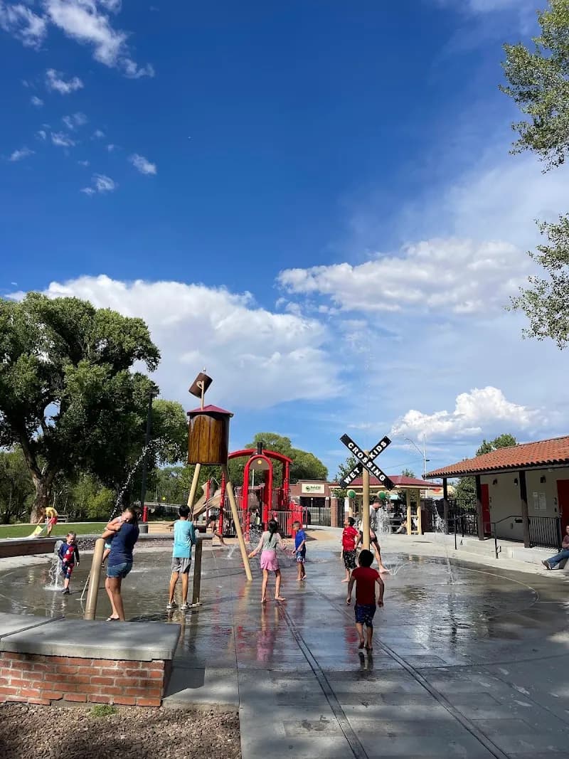 View of Granite Creek Splash Pad in Prescott, AZ