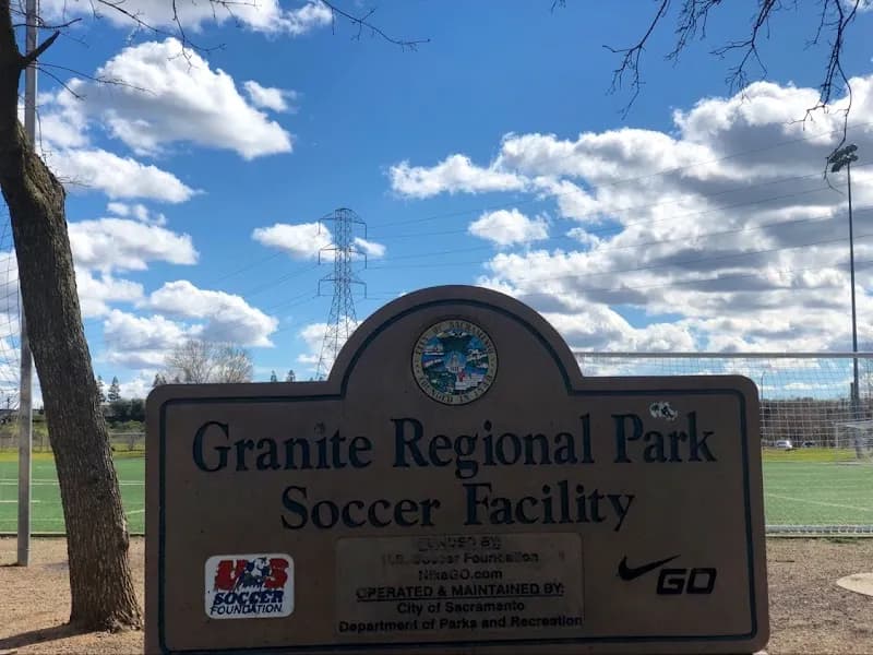 View of Granite Regional Park in Sacramento, CA