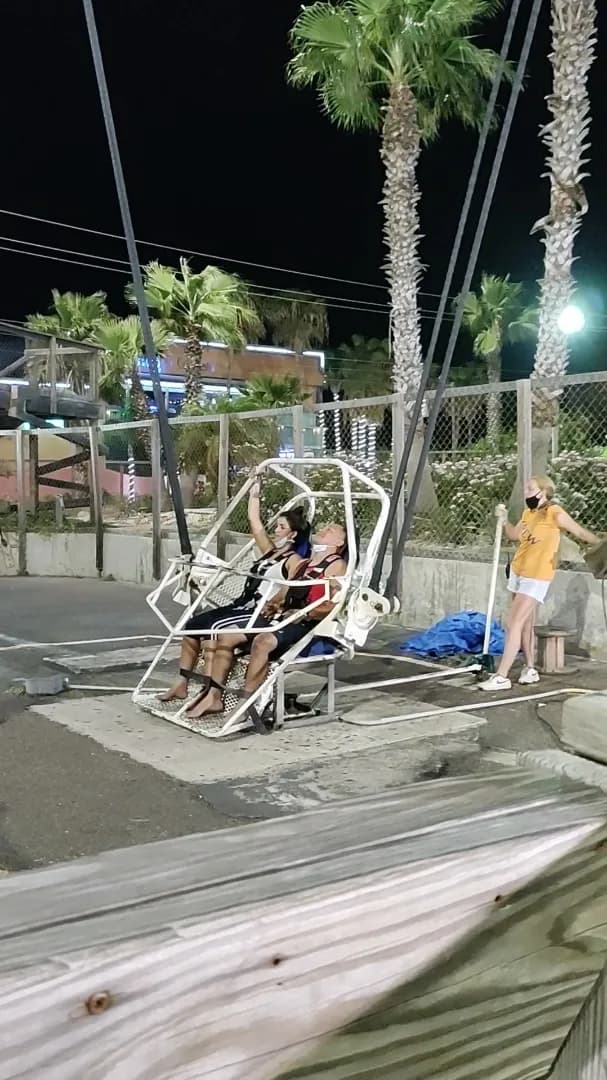 View of Gravity Park in South Padre Island, TX
