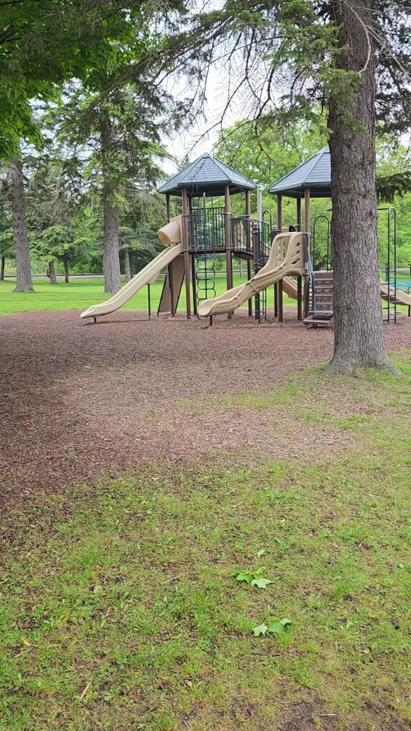 View of Grayling City Park in Grayling, MI