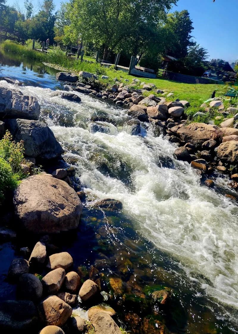 View of Grayling City Park in Grayling, MI