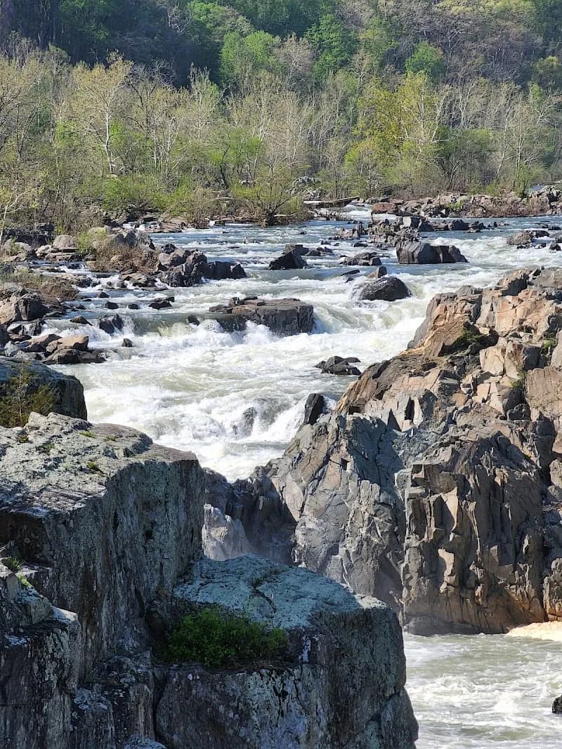 View of Great Falls Park in McLean, VA