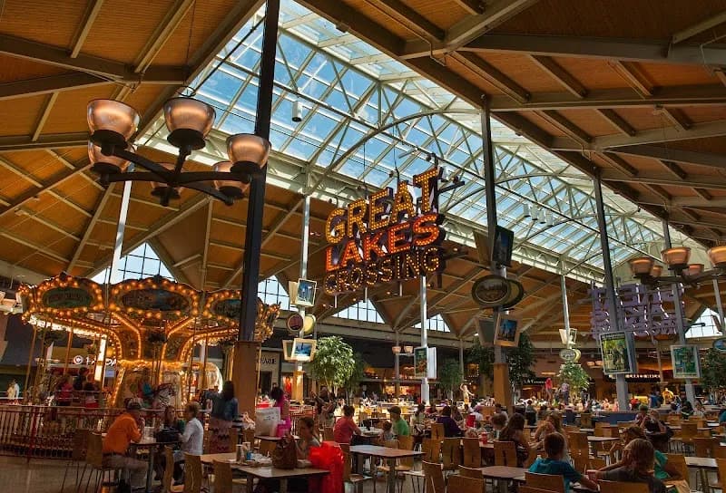 View of Great Lakes Crossing Outlets in New Baltimore, MI