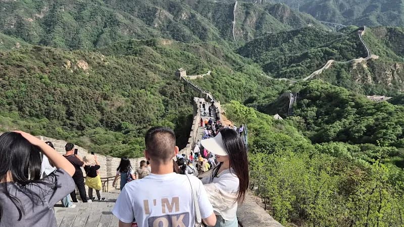 View of Great Wall of Badaling in Changping District, Beijing