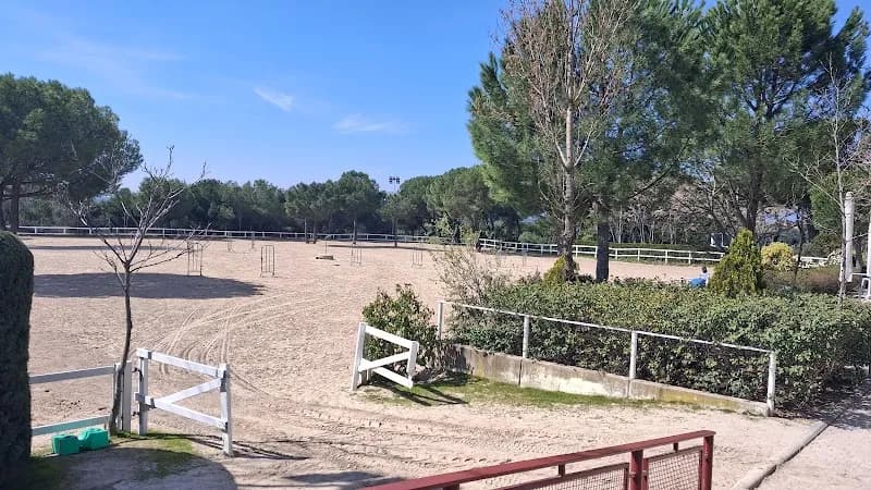 View of Green Paddock in Torrelodones, Madrid