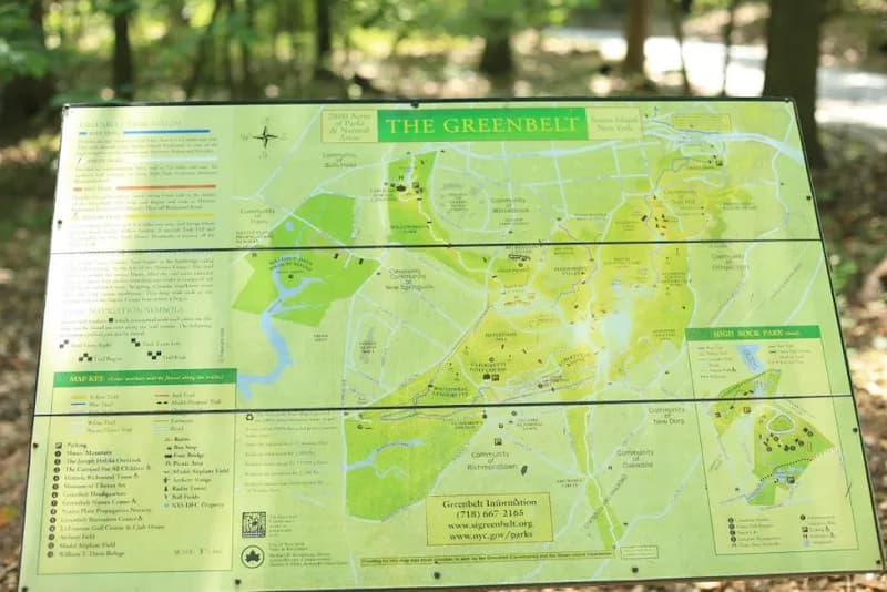 Greenbelt Nature Center nature preserve in Staten Island, NY